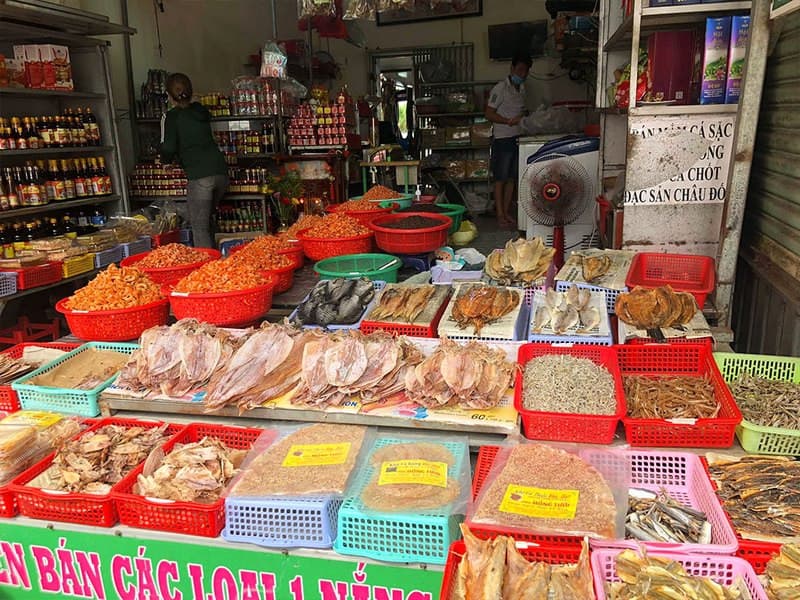 hải sản khô Phú Quốc 