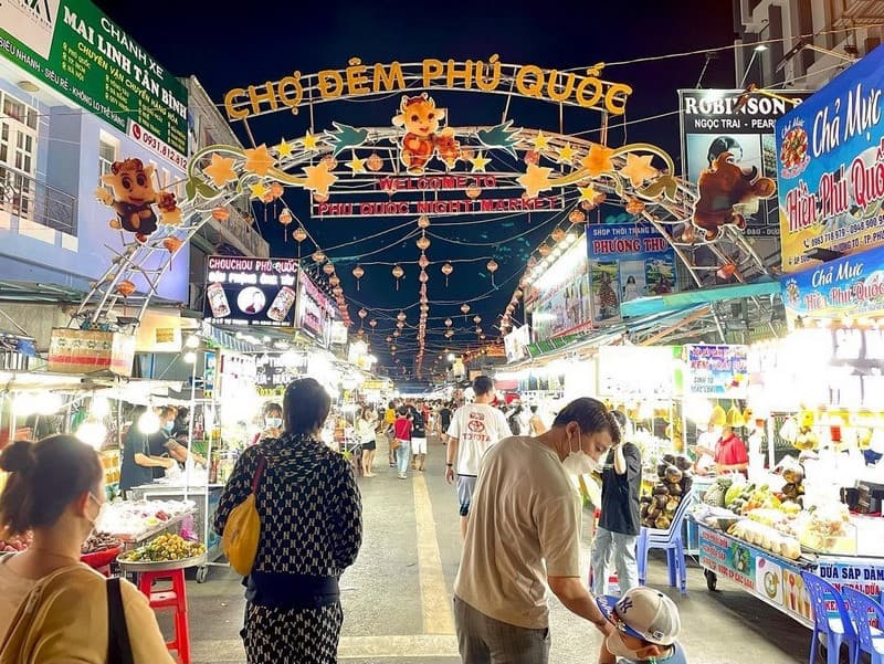 chợ đêm Phú Quốc