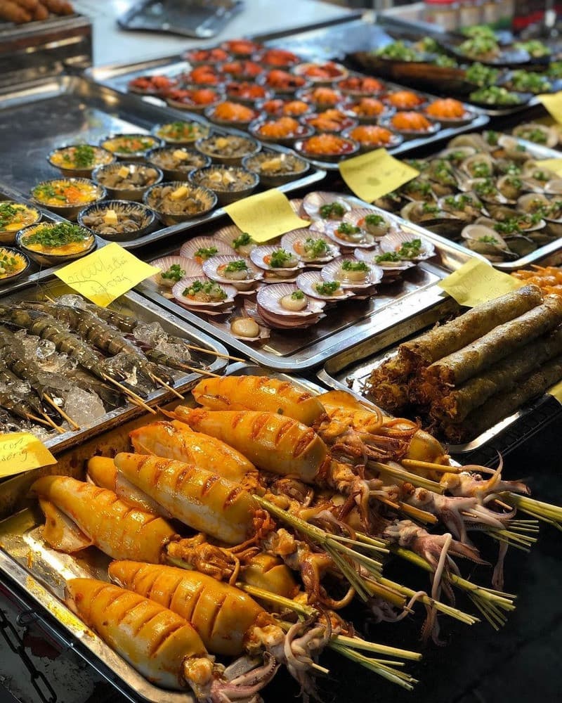 Hải sản chợ đêm Phú Quốc
