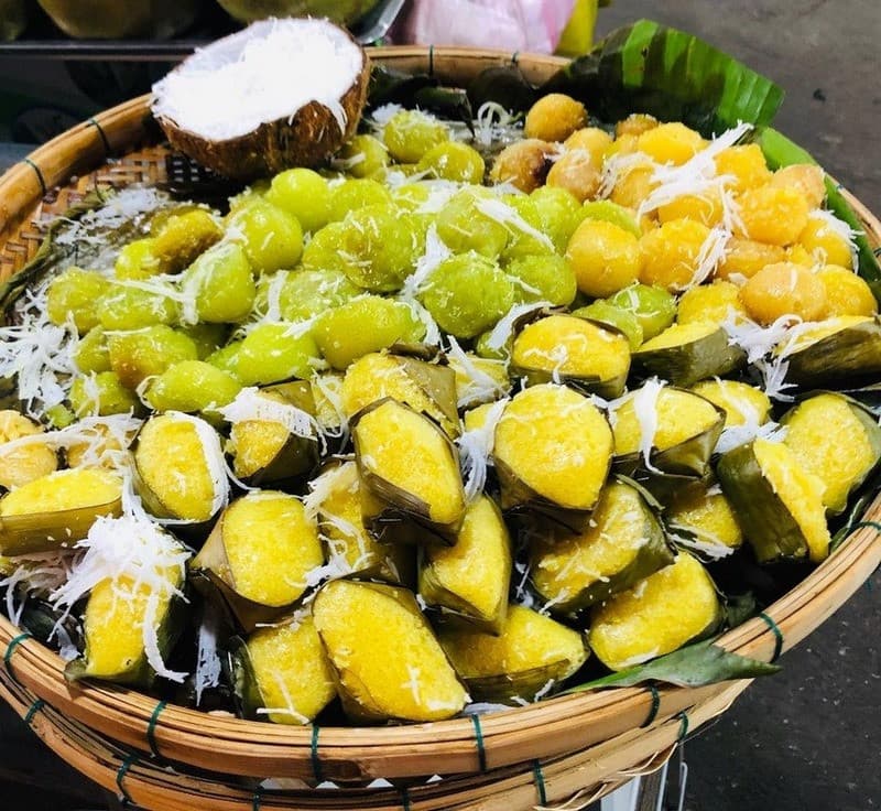 Bánh bò thốt nốt chợ đêm Phú Quốc