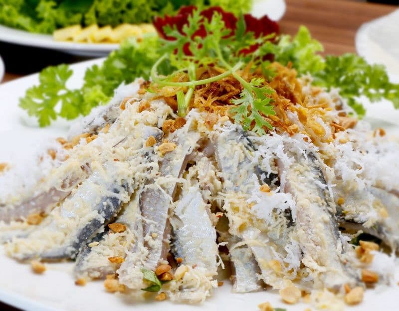 gỏi cá trích