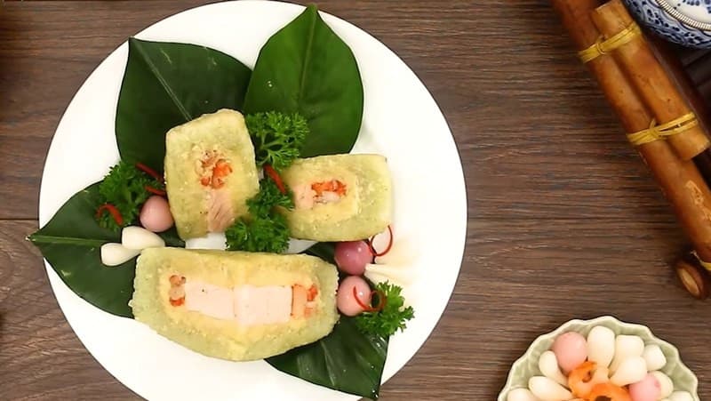 Bánh chưng nhân hải sản