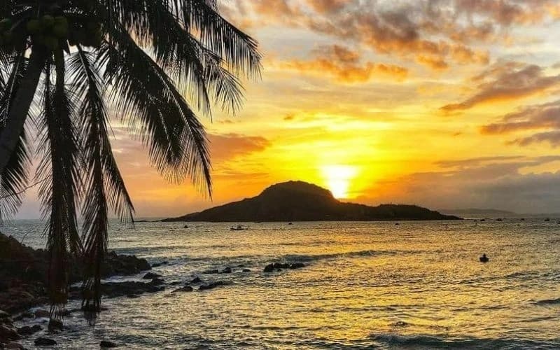 Ánh chiều tà Bãi Xếp