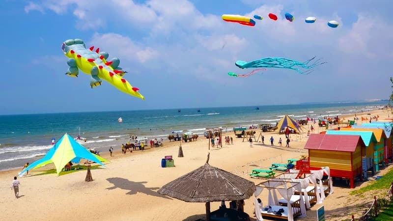 Tham quan biển cam bình lagi Bình Thuận