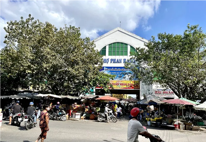 cách di chuyển đến chợ phan rang ninh thuận