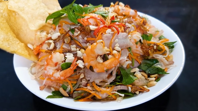 gỏi tôm