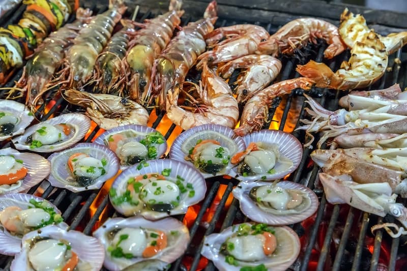 hải sản cửa lò