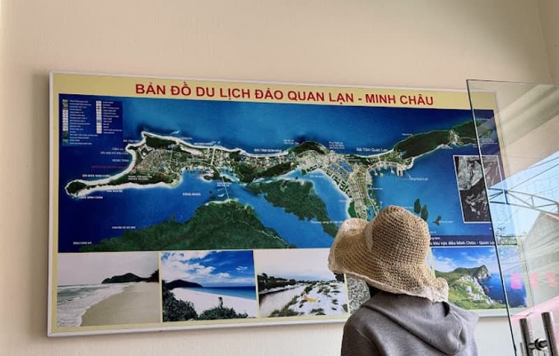 bản đồ du lịch quan lạn