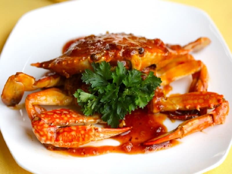 ghẹ hấp me