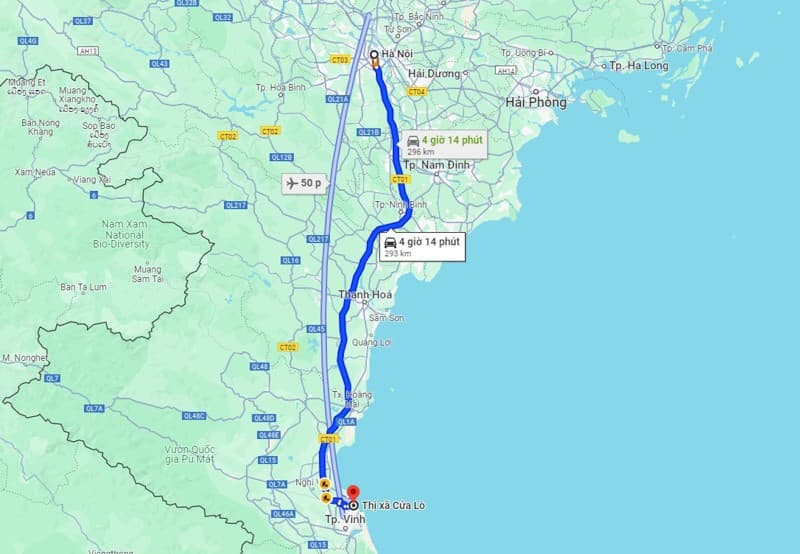 cách di chuyển