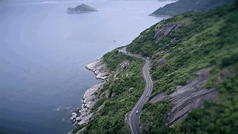 Cung đường Đèo Cả dẫn ra Vũng Rô