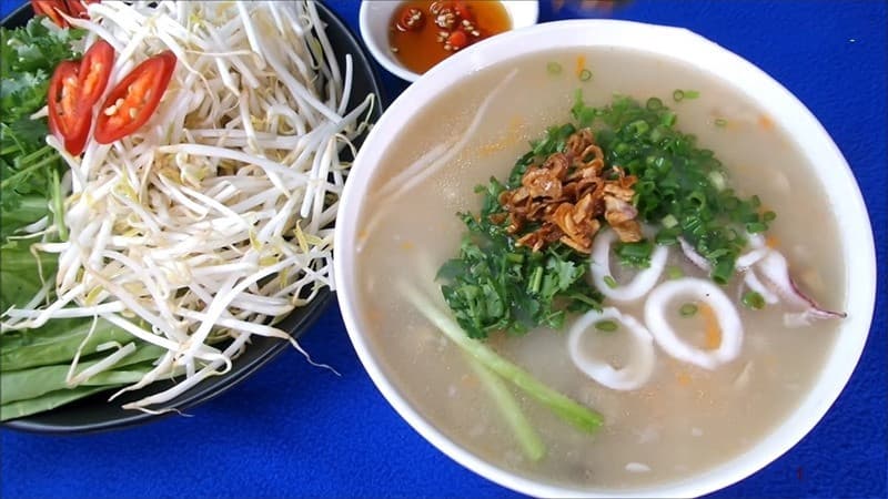 Cháo mực
