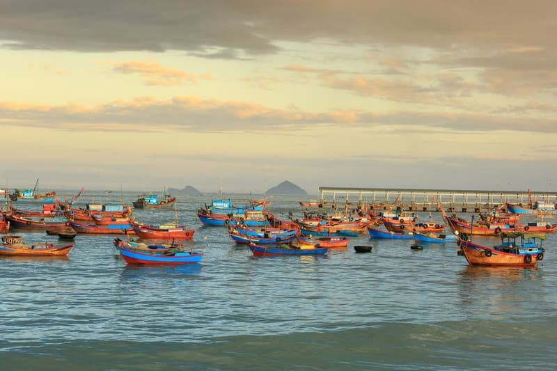Làng chài Bãi Lao bình yên