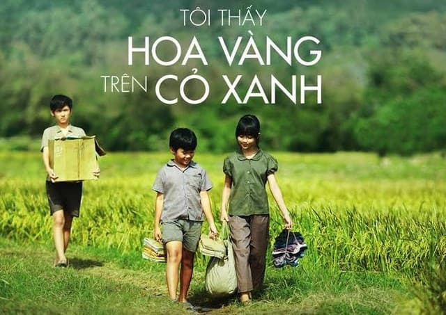tôi thấy hoa vàng trên cỏ xanh