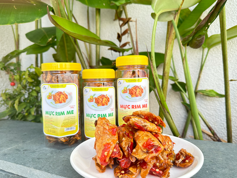 mực rim me phan thiết
