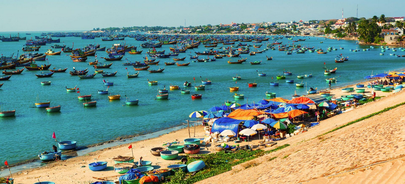 làng chài mũi né