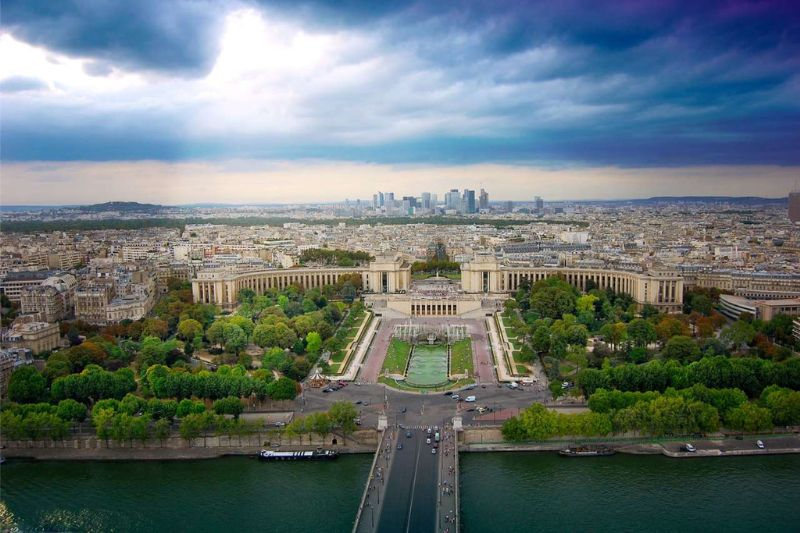 quảng trường place de trocadero