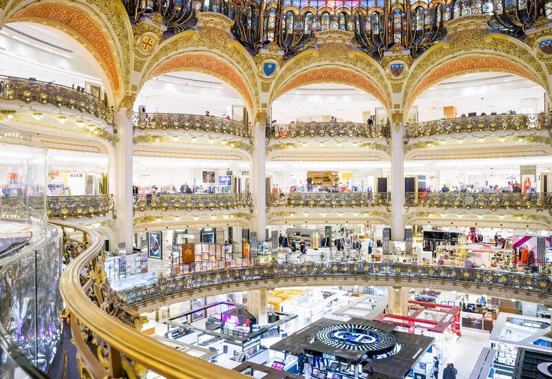 trung tâm galeries lafayette haussmann