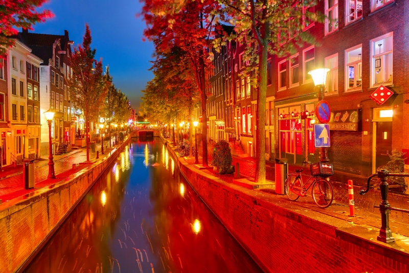 khu phố đèn đỏ Red Light district