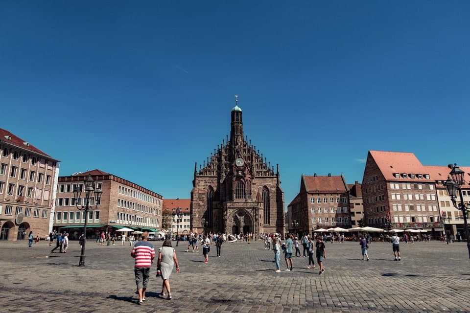 Quảng trường trung tâm của Nuremberg