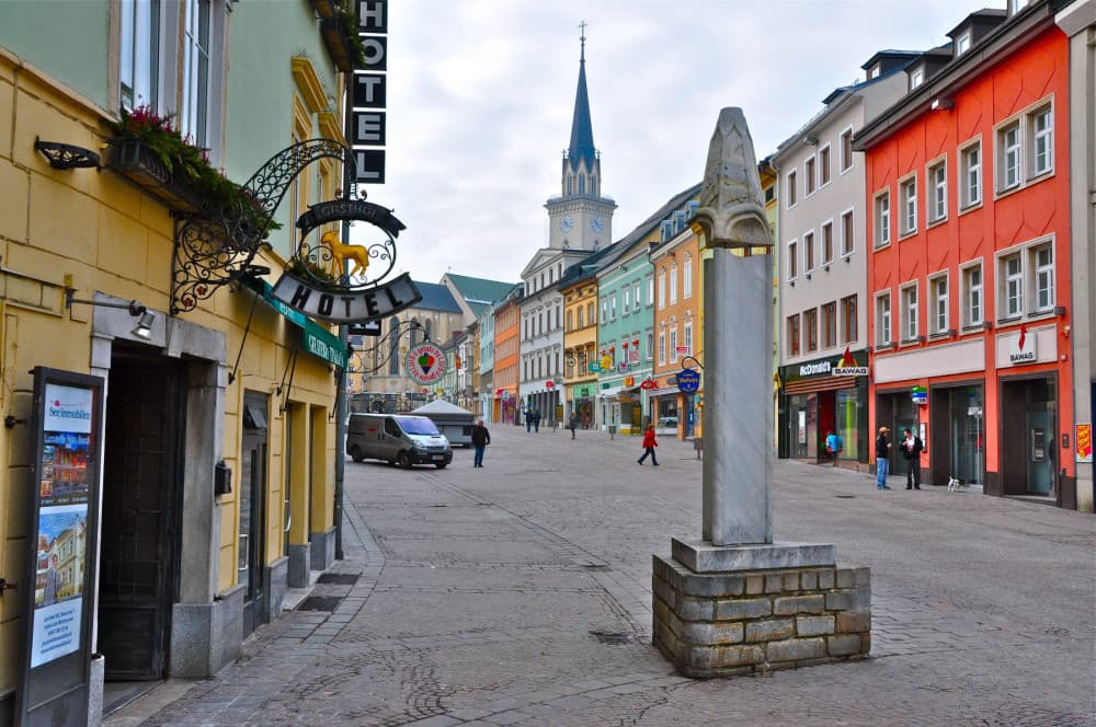 Khu phố cổ của Villach