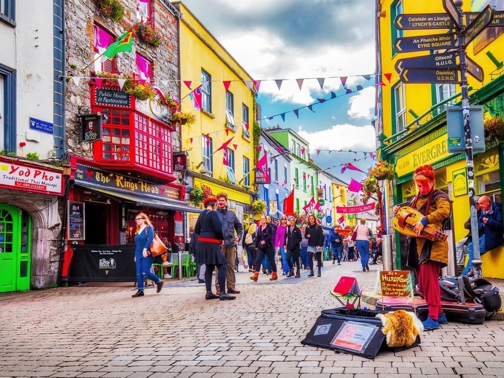 Phố cổ Galway