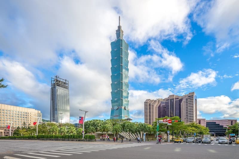 Tòa tháp Taipei 101 