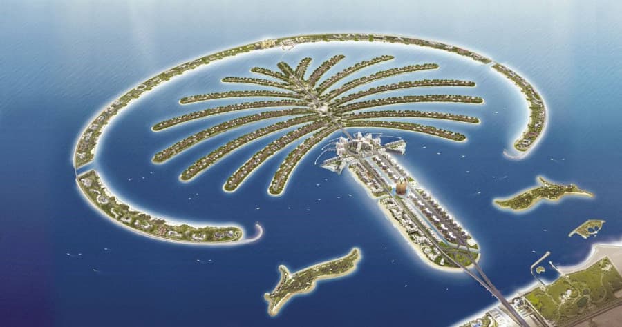 Đảo cọ nhân tạo dubai
