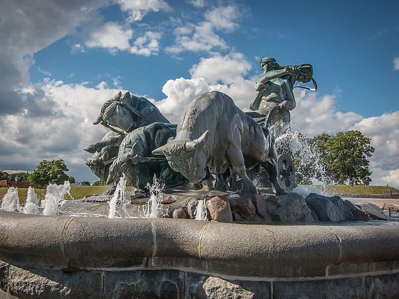 đài tưởng niệm Gefion Fountain