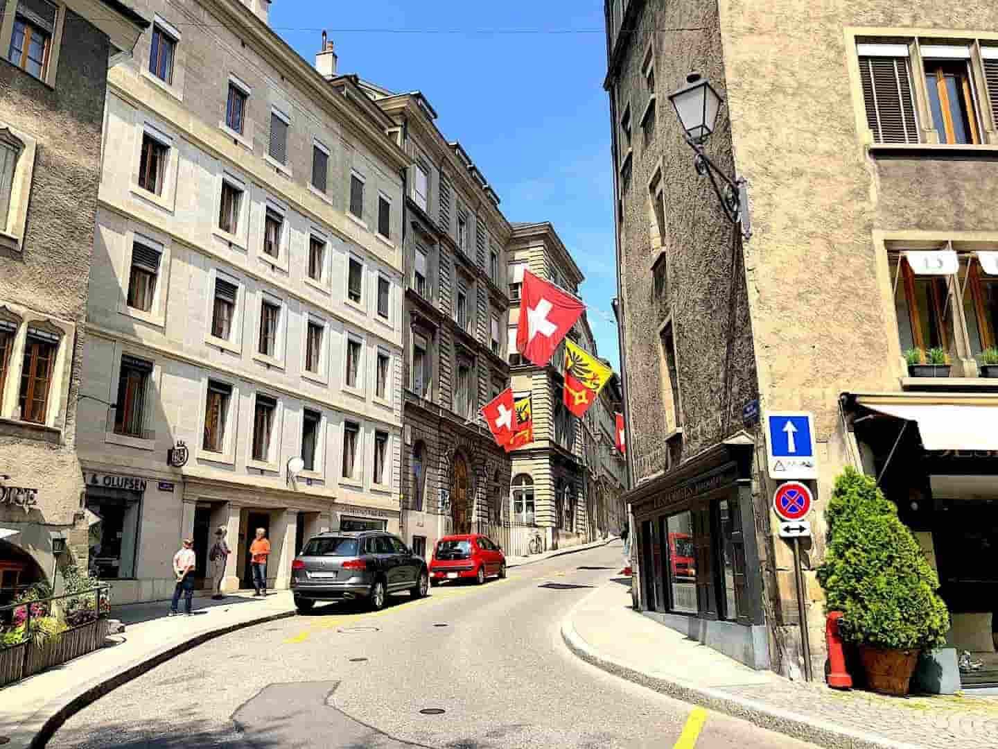 Khu phố cổ của Geneva