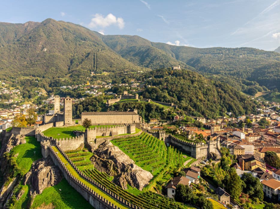 tham quan Bellinzona