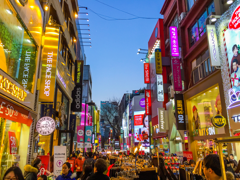 Chợ đêm Myeongdong