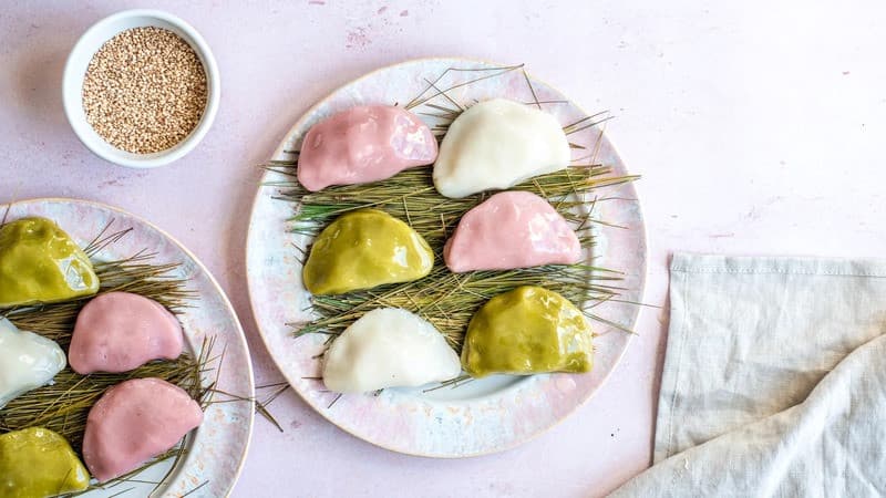 Banh Songpyeon cua nguoi Han