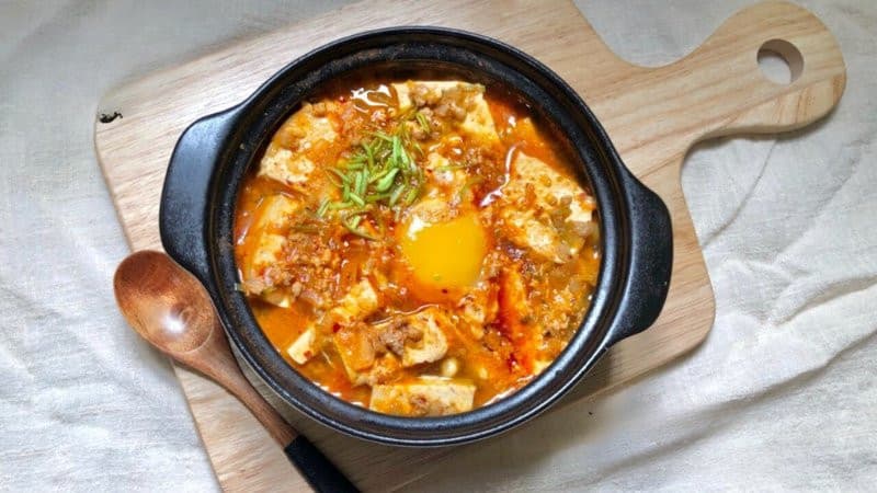 canh đậu hầm cay