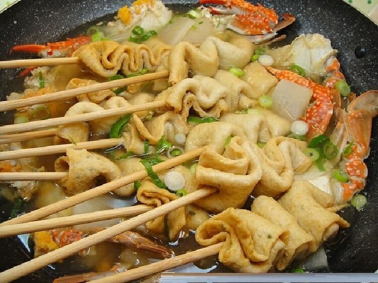 chả cá xiên