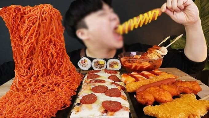 mukbang hàn quốc