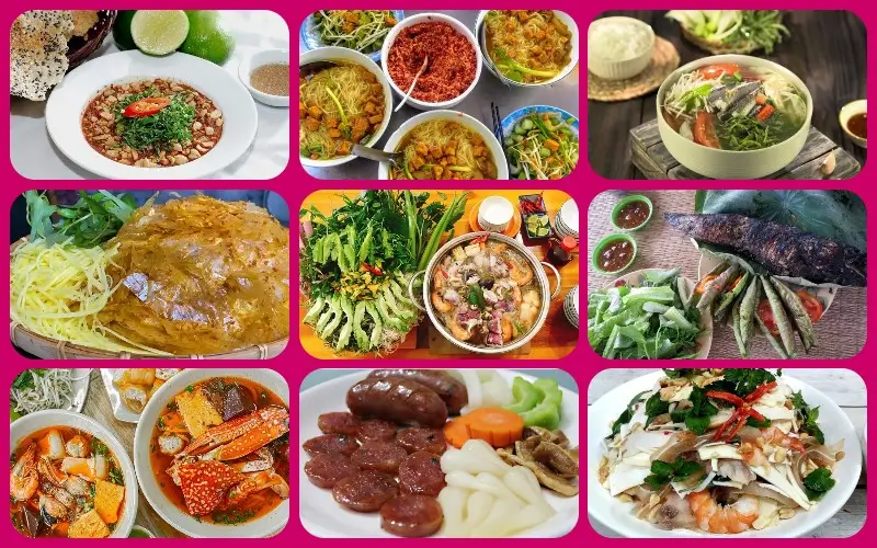 ẩm thực long an