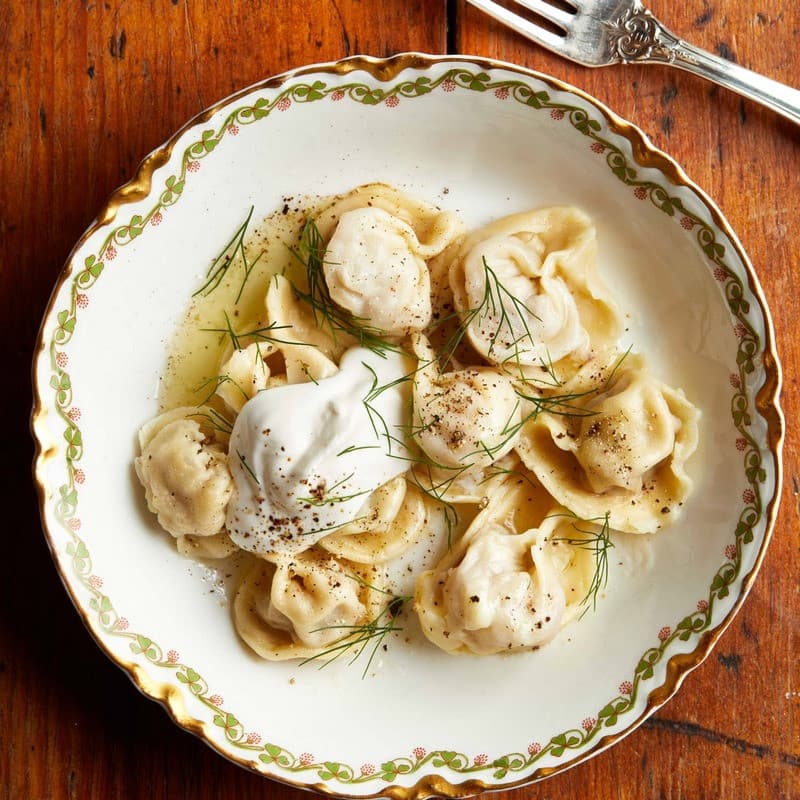 Pelmeni - Bánh bao Nga ở Saint Petersburg