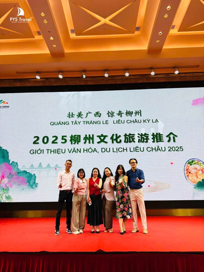 PYS Travel tại Hội nghị Du lịch Liễu Châu 2025