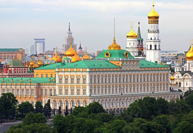 Tham quan cung điện Kremlin Nga