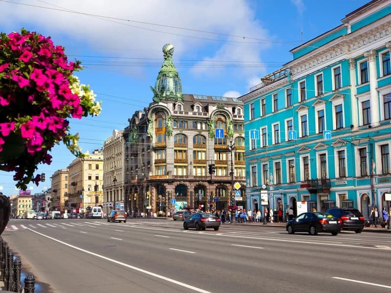 Đại lộ Nevsky nước Nga