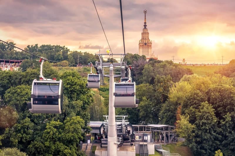 Đồi chim sẻ ở Moscow