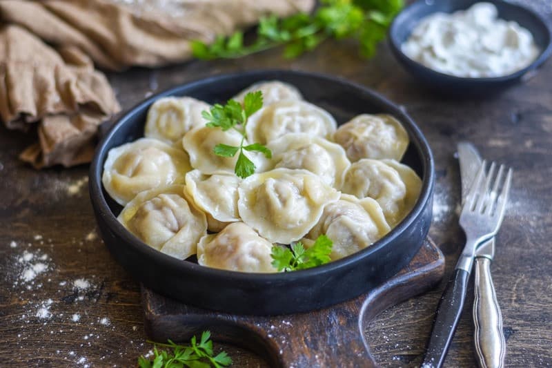 Bánh bao kiểu Nga ở Moscow
