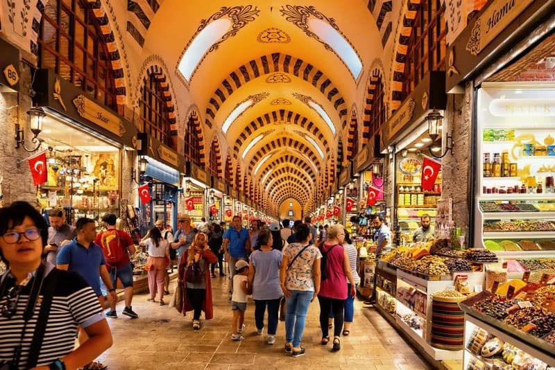 Khu chợ Grand Bazzar Thổ Nhĩ Kỳ