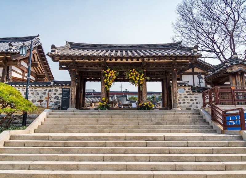 ngôi làng namsan hanok