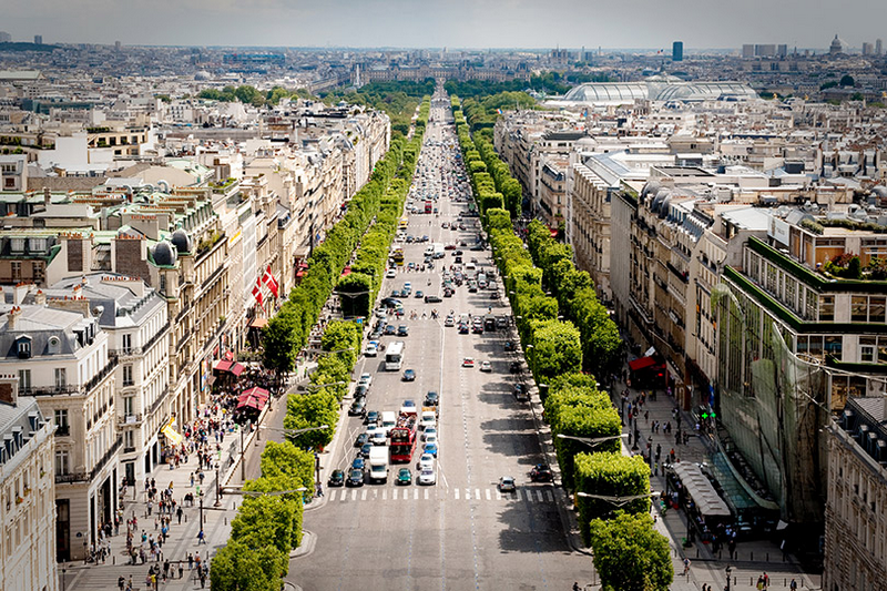 đại lộ champs elysées nước pháp