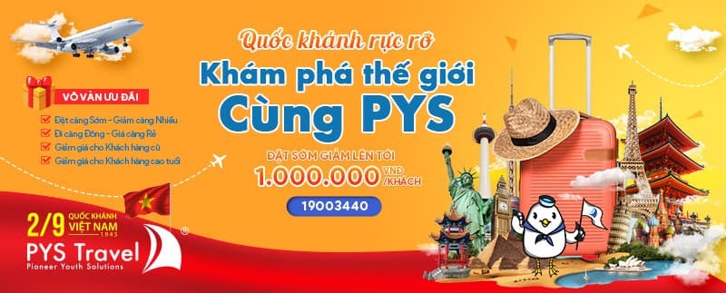 ưu đãi tour nước ngoài lễ 2/9
