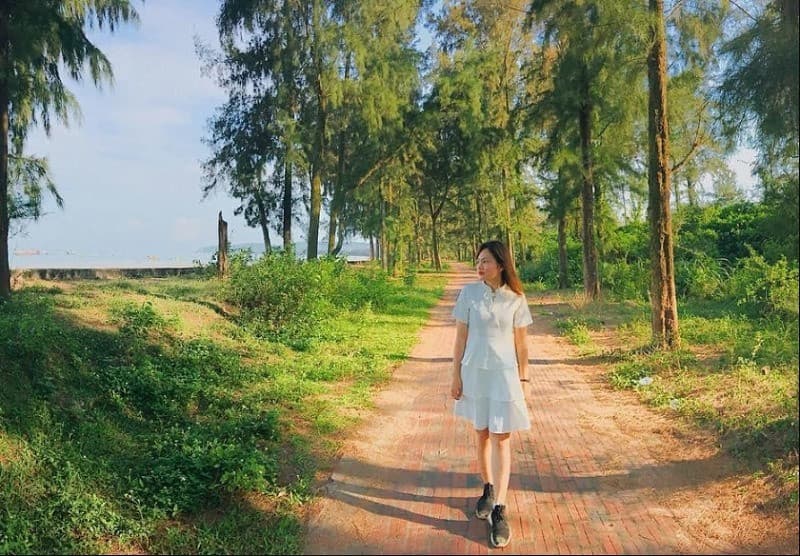 Con đường Tình yêu trên đảo Cô Tô