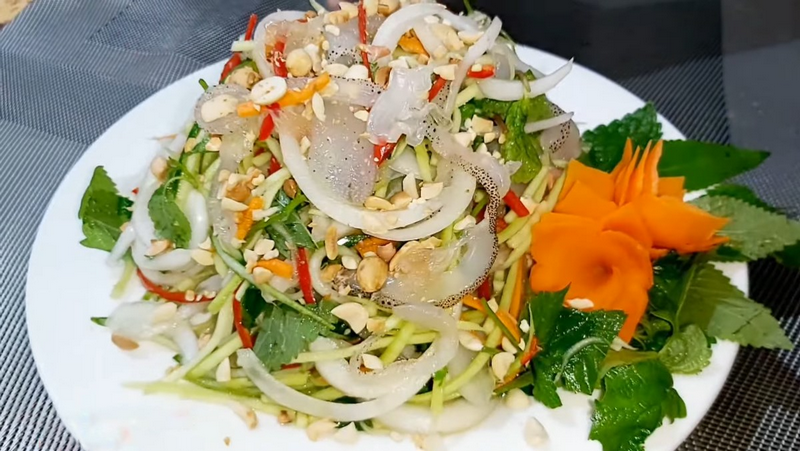 nộm sứa