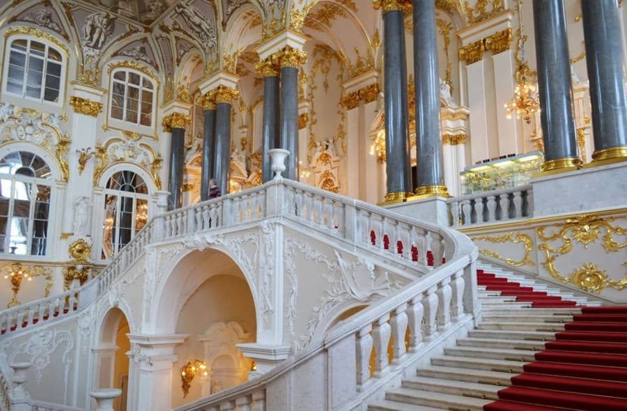 Cung điện Mùa Đông ở Saint Petersburg